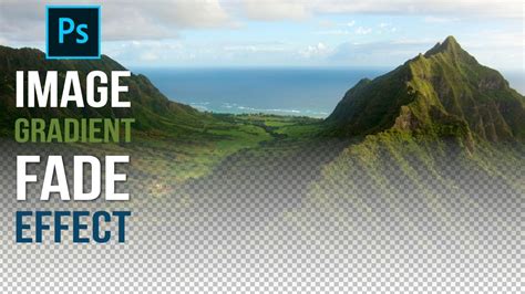 how to add a gradient fade in photoshop