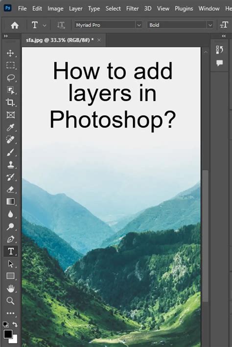 how to add a gradient layer in photoshop