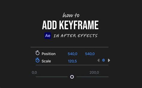 how to add a keyframe in after effects 2025