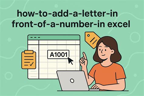 how to add a letter in every cell in excel