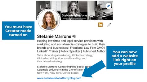 how to add a link to a linkedin post