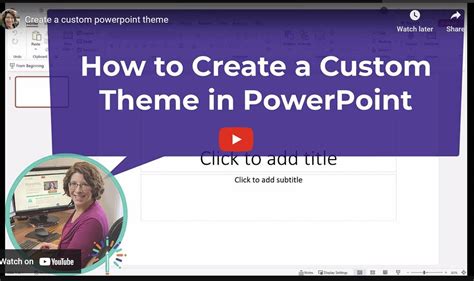 how to add a new design theme in powerpoint