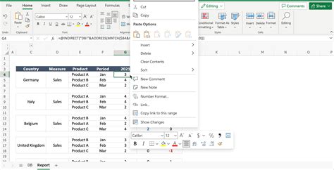 how to add a note in excel spreadsheet