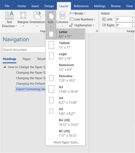 how to add a paper in ms word