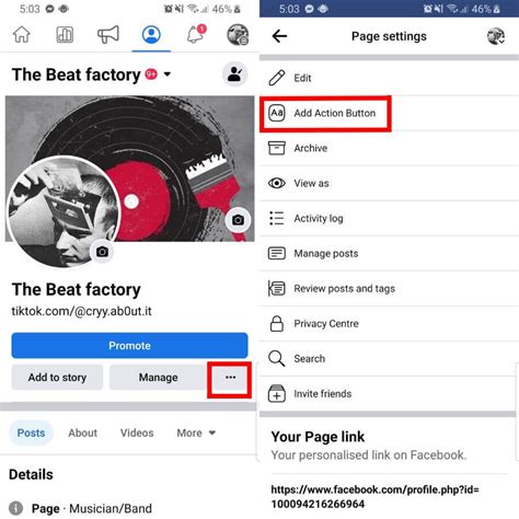 how to add a pay button on facebook page