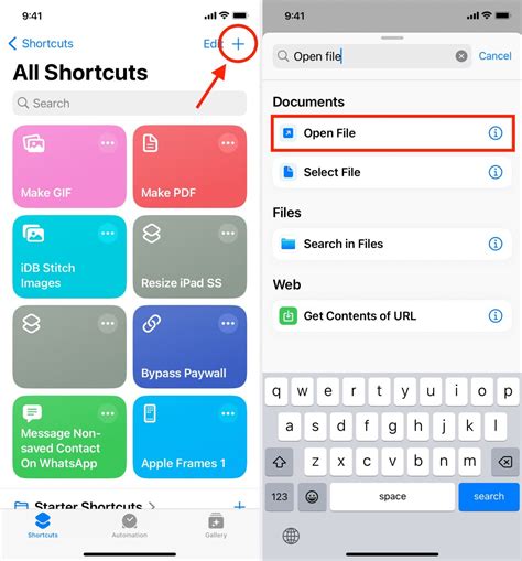 how to add a pdf file to iphone home screen