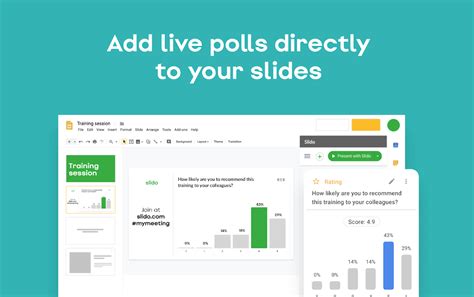 how to add a poll on google slides
