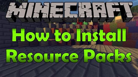 how to add a resource pack into minecraft java