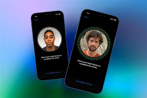 how to add a second face id on iphone 13