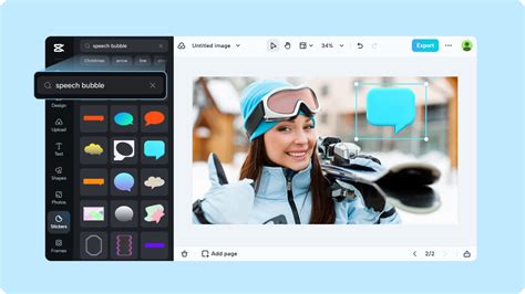 how to add a text bubble on capcut