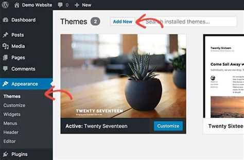 how to add a theme to your wordpress site