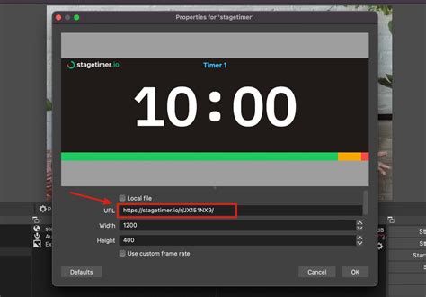 how to add a timer to a video