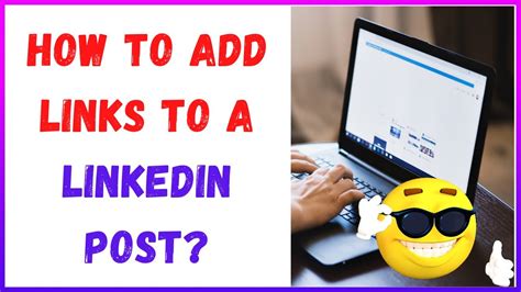 how to add a video link to a linkedin post