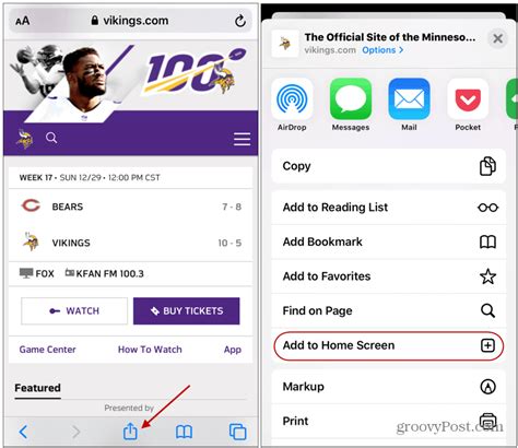 how to add a web app to your home screen