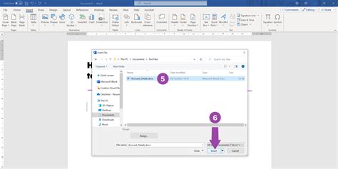 how to add a word document to facebook page