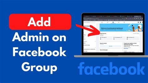 how to add admin on facebook group chat