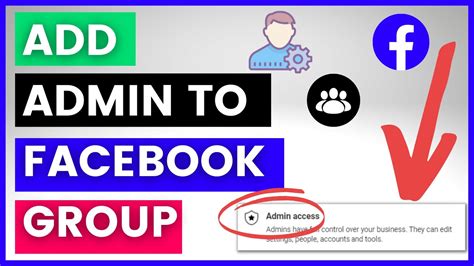 how to add admin to facebook group on mobile