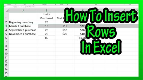 how to add an extra row in a cell in excel