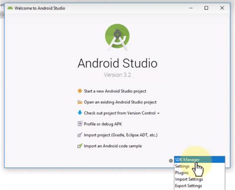 how to add android sdk in android studio