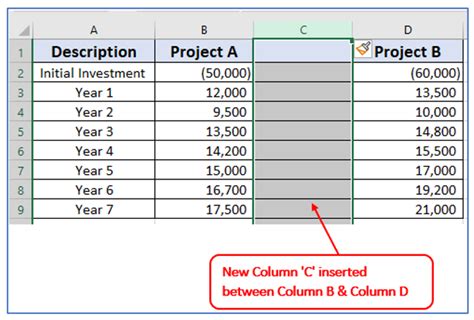 how to add another column in excel chart