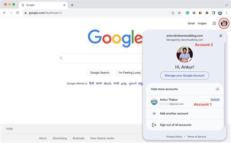 how to add another gmail account on mac