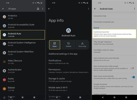 how to add application on android auto