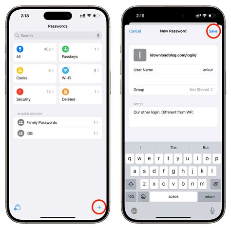 how to add apps to apple passwords