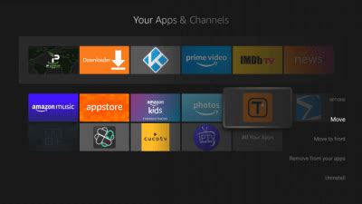 how to add apps to fire stick home screen
