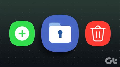 how to add apps to secure folder