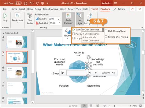 how to add audio to powerpoint slides on ipad