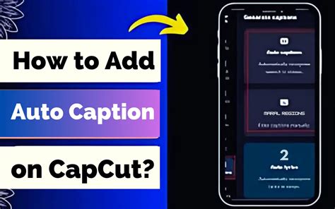 how to add auto caption in capcut