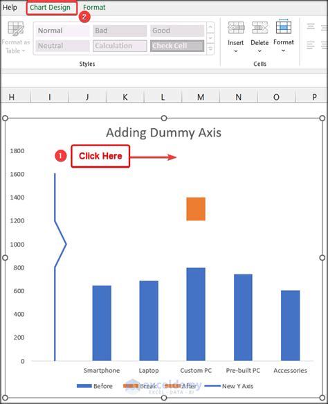 how to add axis labels to excel graph