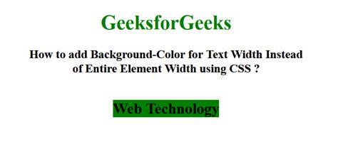 how to add background color behind text in html
