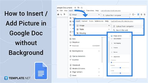 how to add background image in google docs mobile