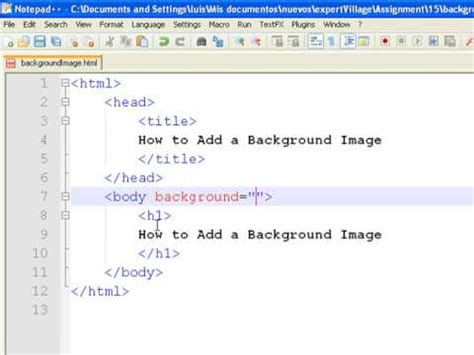 how to add background image in html from google