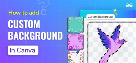 how to add background in canva design