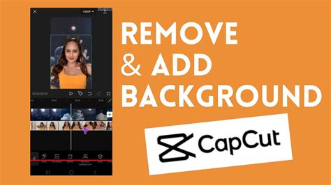 how to add background in capcut