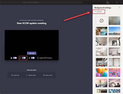 how to add background in teams browser
