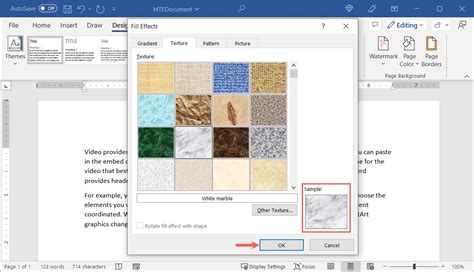 how to add background in word 2007