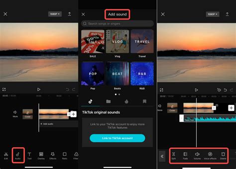 how to add background music to video in capcut