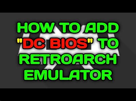 how to add bios to retroarch android