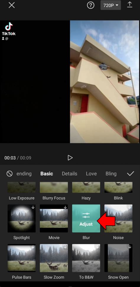 how to add blur effect in capcut