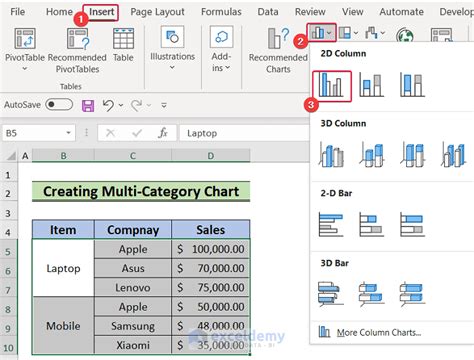how to add categories in excel table