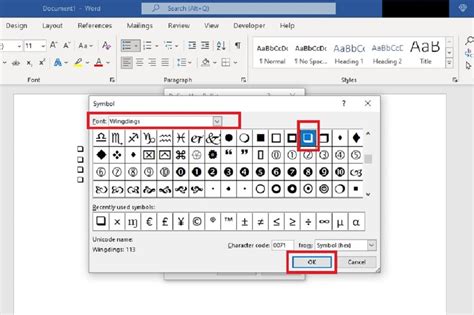 how to add check box in ms word 2007