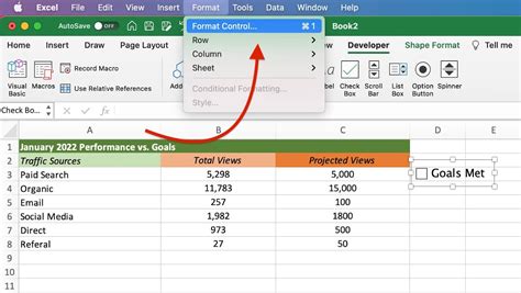 how to add checkbox in excel online