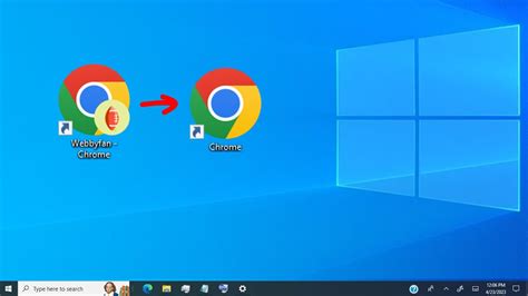 how to add chrome icon on android desktop