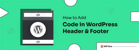how to add code in wordpress header