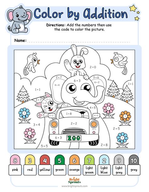 how to add color in numbers