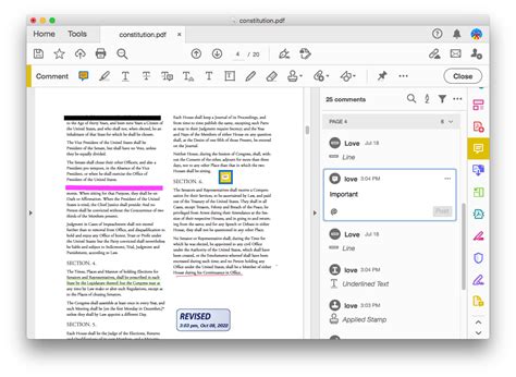 how to add comments to adobe document