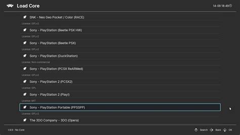 how to add cores to retroarch